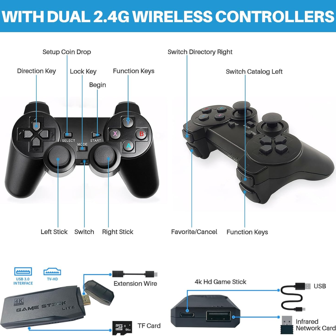 Consola Retro 20.000 Juegos Clásicos